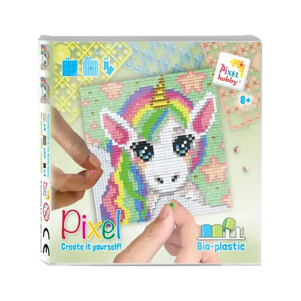 Pixelhobby | Pixel Set - Regenboog Eenhoorn