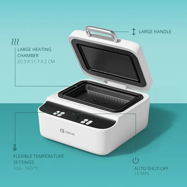 Loklik | LOKLiK Phone Case Heat Press - Daisy White