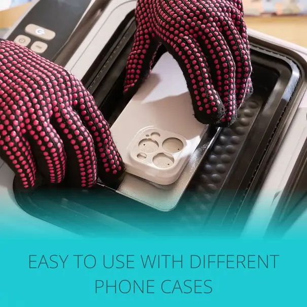 Loklik | LOKLiK Phone Case Heat Press - Daisy White