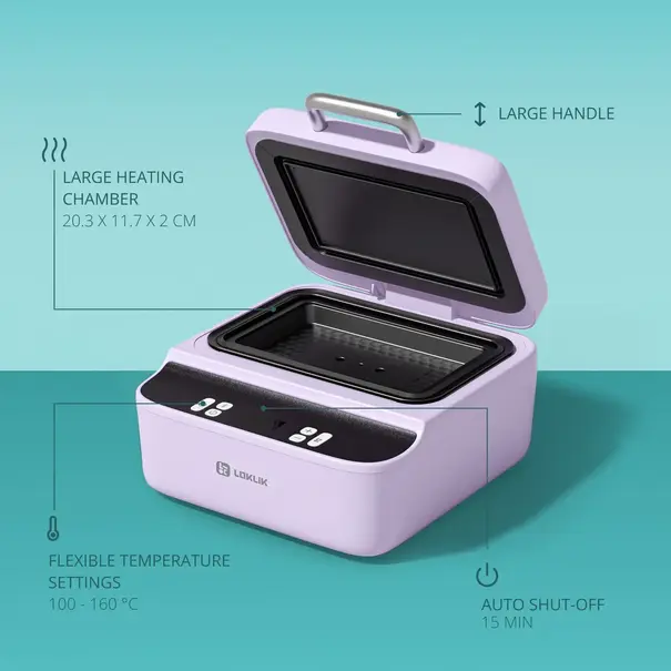 Loklik | LOKLiK Phone Case Heat Press - Lavender Purple