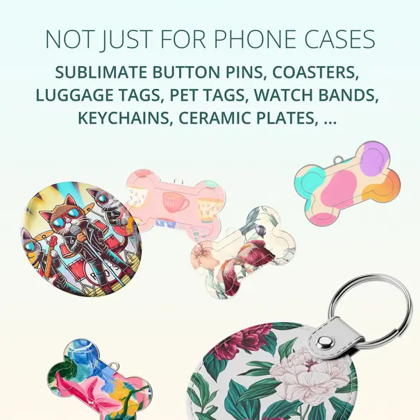 Loklik | LOKLiK Phone Case Heat Press - Lavender Purple