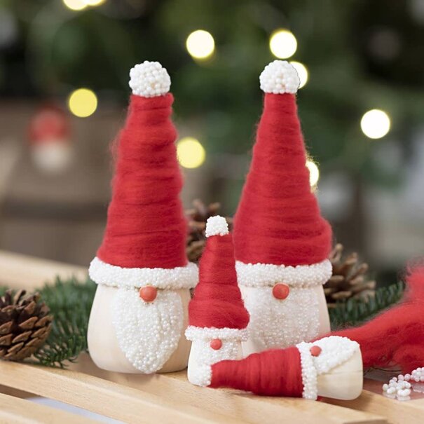 Kabouter h:8cm d:3cm