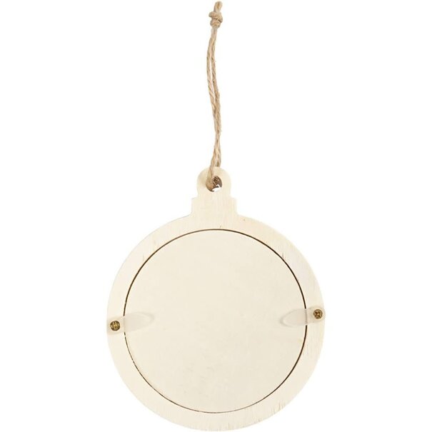 Ornament met lijst (3st)