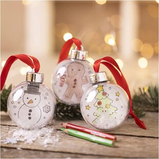 Mini Set Kerstballen - Tekening