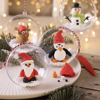 Creativ Company | Hobbyset Kerstballen - Boetseren