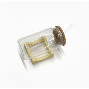 Cup Cradle Holder - Pastel Yellow