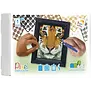Pixel geschenkverpakking - Tijger