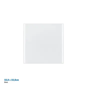 Sublimatie - Tegel Keramiek Glanzend 10,8x10,8cm  (Vierkant)