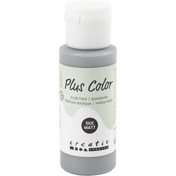 Plus Color acrylverf - Rain Grey / 60 ml