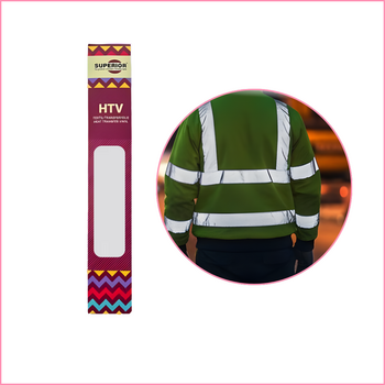 Superior | Reflecterende Flexfolie Mini Roll - 9905  Silver  (30,5cm x 50cm)