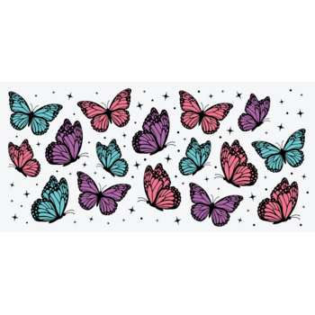 Feeërieke | UV DTF Sticker Wrap - Butterflies