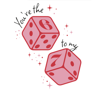 Feeërieke | Textieltransfer DTF "You're the 6 to my 7"