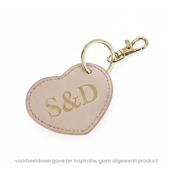 Bagbase | Boutique Heart Key Clip - Rose Gold