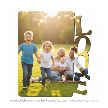 Subli-Print | MDF Photo Panel LOVE - subli
