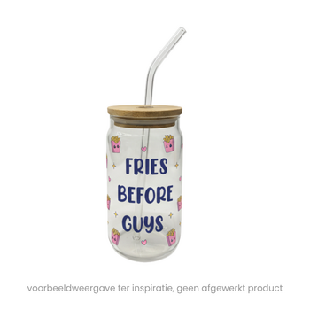 Feeërieke | UV DTF Sticker Wrap - Fries before guys