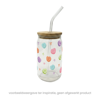 Feeërieke | UV DTF Sticker Wrap - Candy Hearts