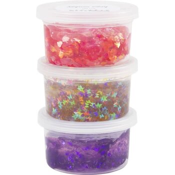 Creativ Company | SEQUIN CLAY - Paars/Roze Harmonie  (3x60 gr)