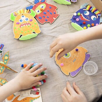 Creativ Company | Hobbyset Decoratie - Monsters