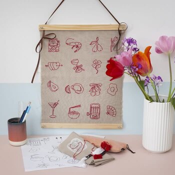 Creativ Company | Hobbyset Borduurwerk - Hangende decoratie