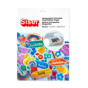 Siser | Siser Craft Pack - Printable Holographic Vinyl (10 sheets)