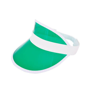 L-merch Zonneklep PVC - Groen