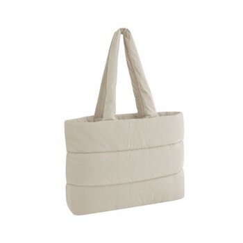 Bagbase | Quilted tote Bag -  Natural Stone