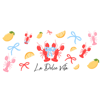 Feeërieke | UV DTF Sticker Wrap - Lobster Vita