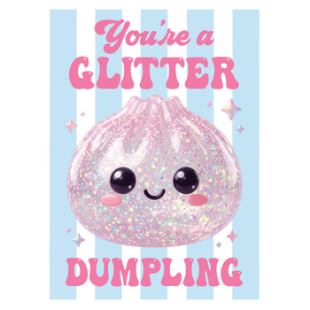 Feeërieke | Textieltransfer DTF "You're a Glitter Dumpling"