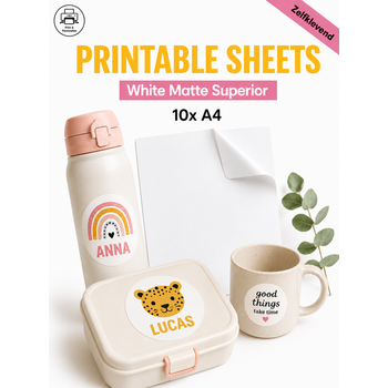 Feeërieke | Printable Sheets - Set 10x A4 (White Matte Superior)