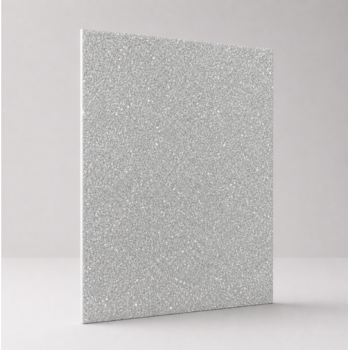 Acryl 3mm Glitter Silver (29x21cm)