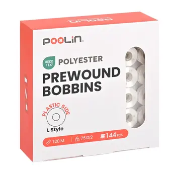 Poolin |  PooLin Embroidery Bobbins L-Style – EOM/EOV