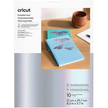 Cricut | Cricut Printable Vinyl A4 Silver (10pcs)