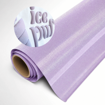 Glitter Puff - Soft Lilac