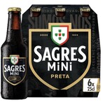 Zwart Bier - Cerveja Preta 6x0.25Ml Sagres