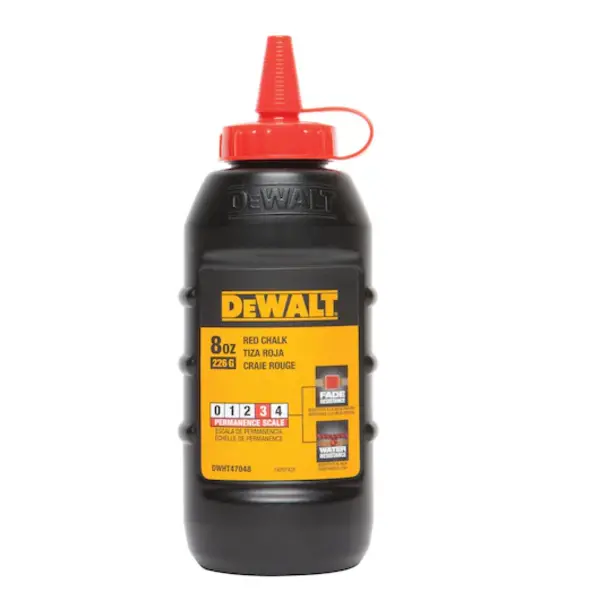 DeWalt DeWalt slaglijnpoeder rood 225gr