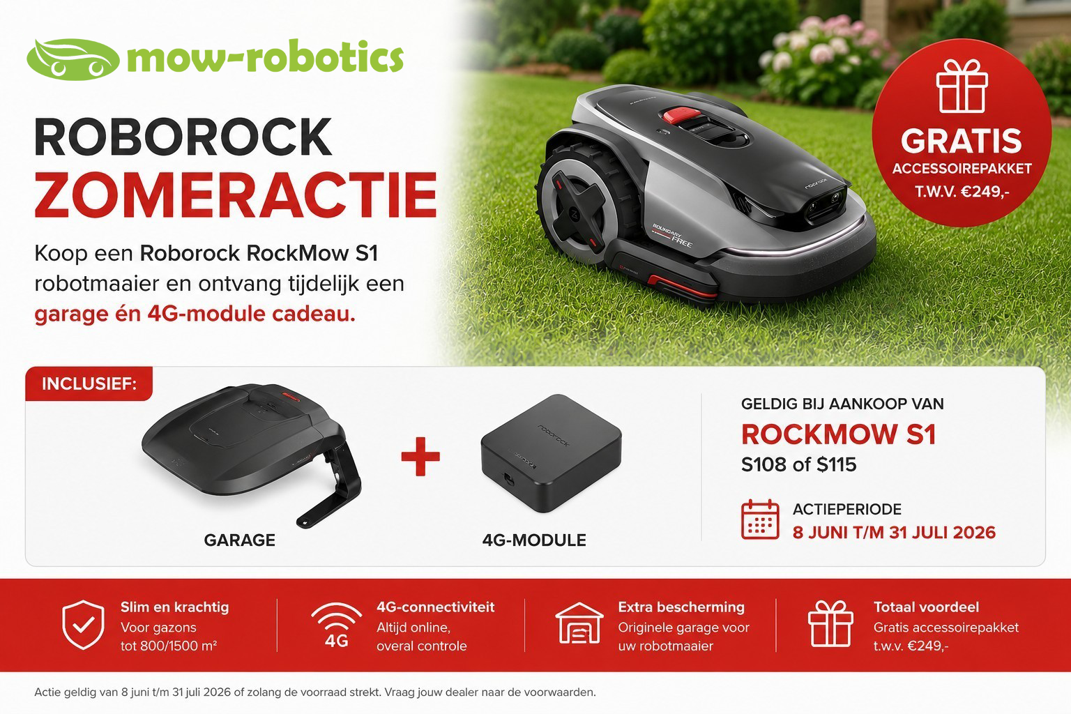 Zomer actie Roborock