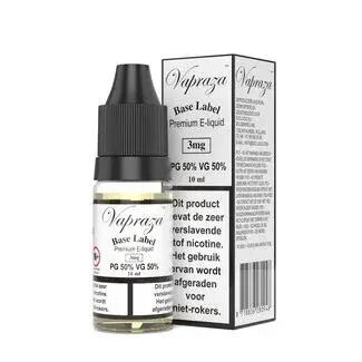Vapraza Vapraza Base Label - PG 50% - VG 50%