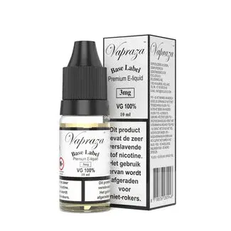 Vapraza Vapraza Base Label - 100% VG