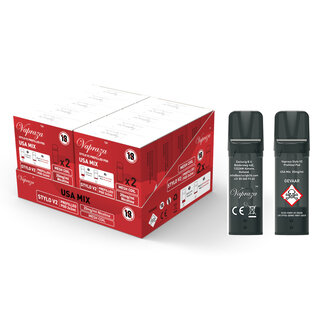 Vapraza Vapraza Stylo V2 Prefilled Pods Red (USA Mix)