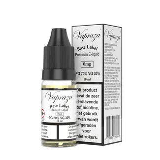 Vapraza Vapraza Base Label - PG 70% - VG 30% Vapraza Vapraza Base Label - PG 70% - VG 30%