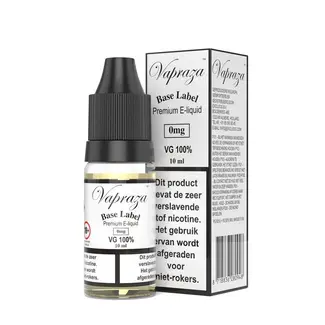 Vapraza Vapraza Base Label - 100% VG Vapraza Vapraza Base Label - 100% VG