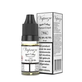Vapraza Vapraza Base label - PG 30% - VG 70% Vapraza Vapraza Base label - PG 30% - VG 70%