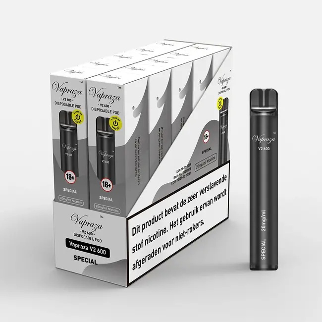 Vapraza 600 V2 (16 Ingredients)