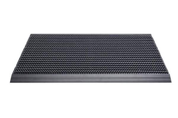Mattenexpert Borstelmat Outline Grigio Puur Zwart kopen