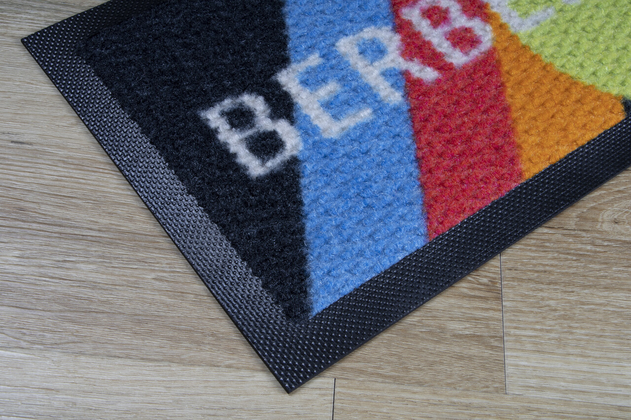 Mattenexpert Berber Impressions Logo mat binnen