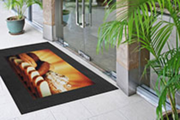 Mattenexpert Super Scrape Logo mat buiten Mattenexpert Super Scrape Logo mat buiten