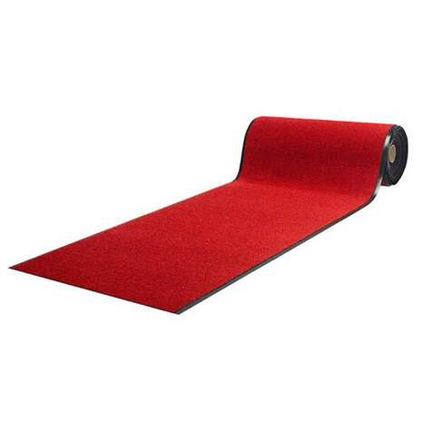 Mattenexpert Droogloopmat op maat Twister (100cm breed) - Rood (060) kopen Mattenexpert Droogloopmat op maat Twister (100cm breed) - Rood (060) kopen