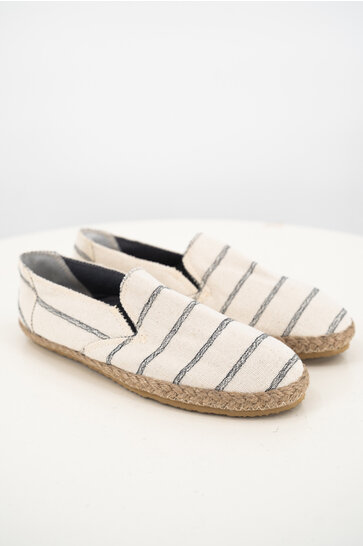 Espadrilles Andres Stripe Zwart