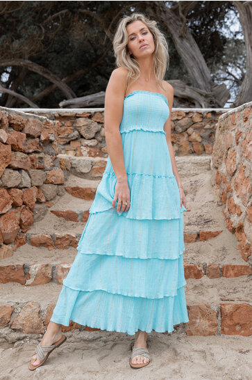 Jurk Alyss Turquoise