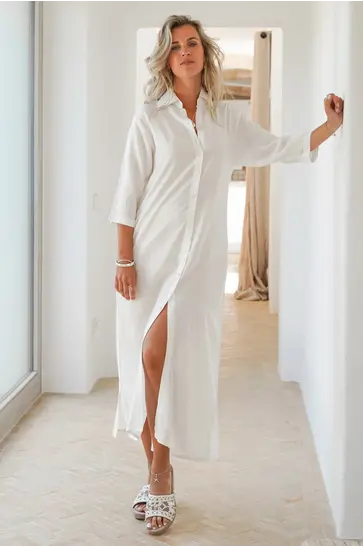 Long blouse Ivory R